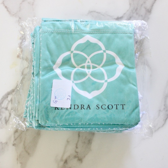 {25 pc} Kendra Scott Jewelry Drawstring Pouches - Picture 4 of 6
